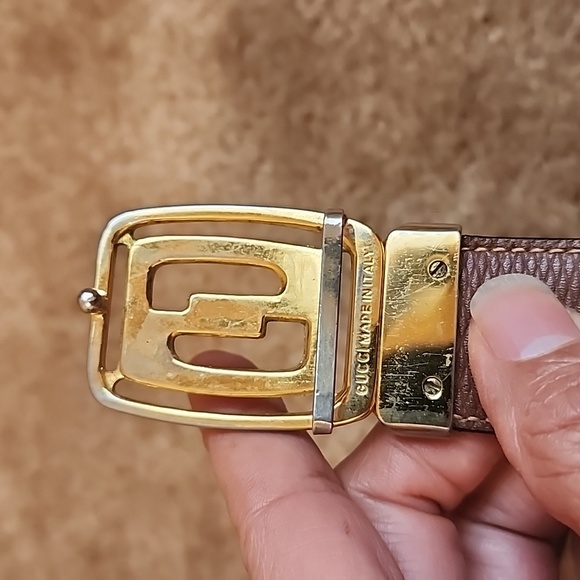 Gucci GG Vintage Reversible Belt - Picture 3 of 16